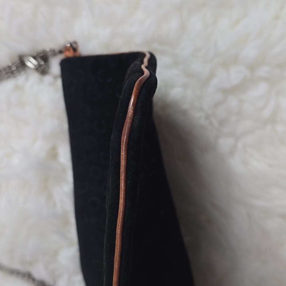 Celine Suede Leather Trim Black /tan Women's Bag‎ - Picture 5 of 15